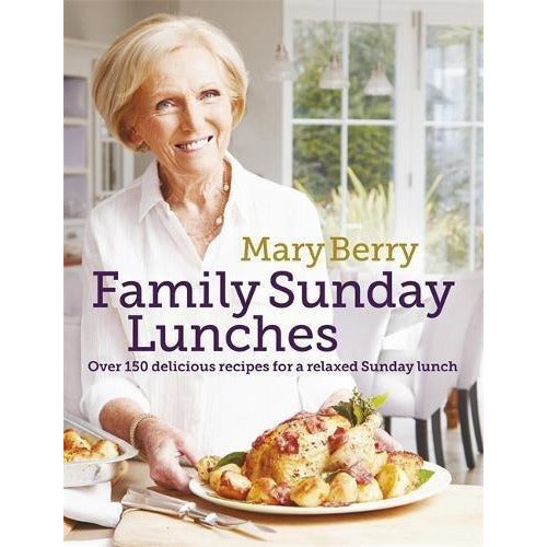 cook now, eat later and mary berry's family sunday lunches 2 books collection set by mary berry - The Book Bundle