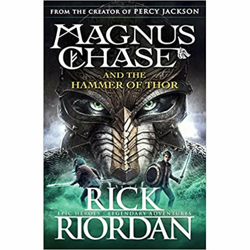 Rick Riordan 5 Books Collection Set (Hotel,Blood,Heroes,Sword,Hammer) - The Book Bundle