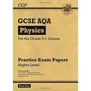 CGP Practice Papers Grade 9-1 GCSE AQA Higher Pack 1 3 Books Collection Set (Chemistry, Physics, Biology) - The Book Bundle