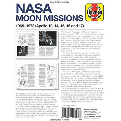 NASA Moon Missions Operations Manual (Haynes Manuals) by David Baker - The Book Bundle
