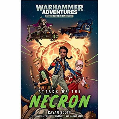 Warhammer Adventures:Warped Galaxies Series Volume 1-5 By Cavan Scott  5 Books Set (Necron,Genestealer,Tau,Orks) - The Book Bundle