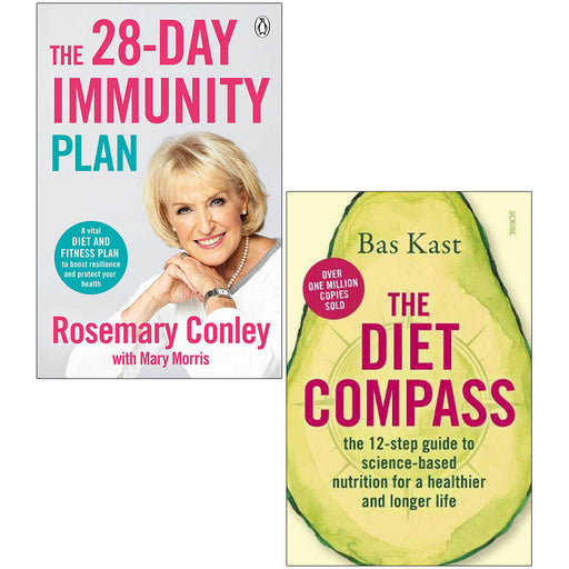 The 28-Day Immunity Plan, The Diet Compass 2 Books Collection Set - The Book Bundle