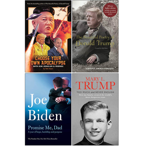 Choose Your Own, Donald Trump, Promise Me, Dad, Never Enough 4 Books Collection Set - The Book Bundle