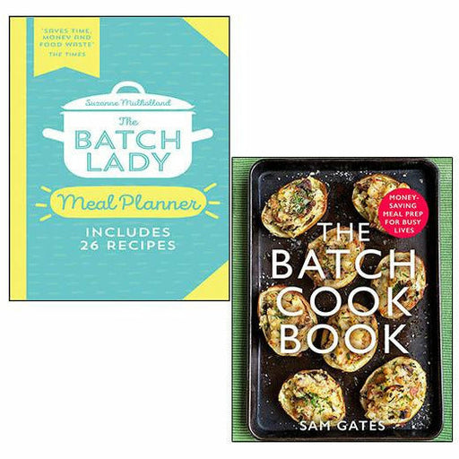 The Batch Cook Book, Meal Planner 2 Books Collection Set - The Book Bundle
