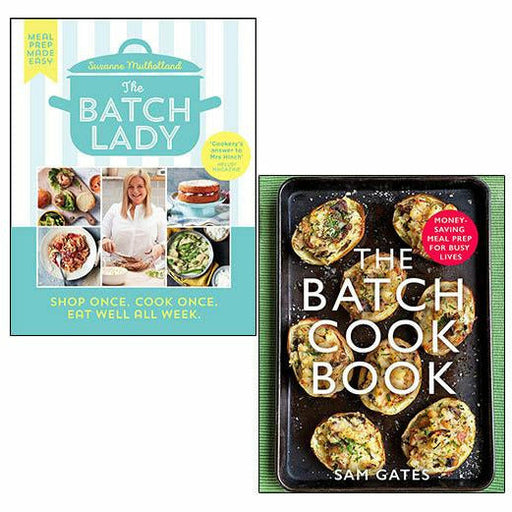 The Batch Cook Book, The Batch Lady 2 Books Collection Set - The Book Bundle