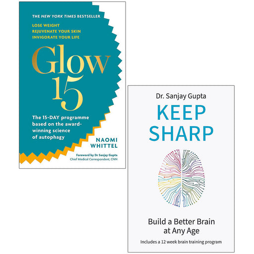 Glow 15, Keep Sharp 2 Books Collection Set - The Book Bundle