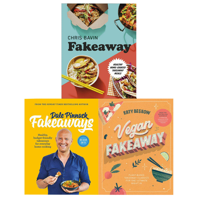 Fakeaway, Vegan Fakeaway, Dale Pinnock Fakeaways 3 Books Collection Set - The Book Bundle