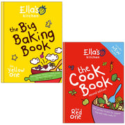 Ella's Kitchen Big Baking Book and Cookbook collection set, hardcover non-fiction books with colorful baking and cooking recipes.