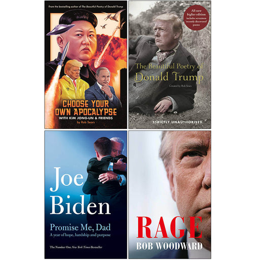 Choose Your Own, Donald Trump, Promise Me Dad, Rage 4 Books Collection Set - The Book Bundle