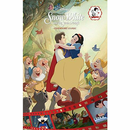 Disney Snow White and the Seven Dwarfs Cinestory Comic - The Book Bundle