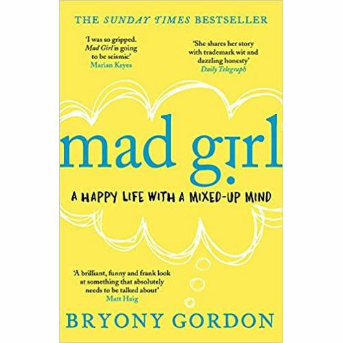 Bryony Gordon 6 Books Collection Set (No Such Thing,Glorious Rock,Wrong Knickers,Mad Girl,You Got This,Eat, Drink, Run) - The Book Bundle