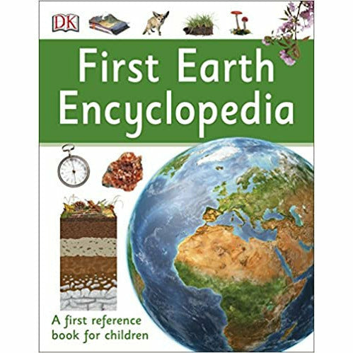 DK First Encyclopedia 3 Books Collection Set (Earth, Geography, How Things Work) - The Book Bundle