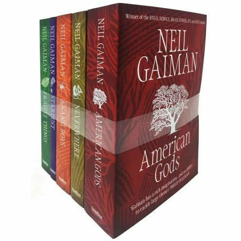 Neil Gaiman American Gods 5 Books Collection Set - The Book Bundle