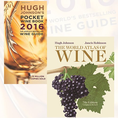 Hugh Johnson's Pocket Wine Book 2016 and The World Atlas of Wine, 7th Edition 2 Books Bundle Collection - The Book Bundle