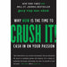 Crush it why now is the time, life leverage, mindset with muscle, how to be fucking awesome, fitness mindset and mindset 6 books collection set - The Book Bundle
