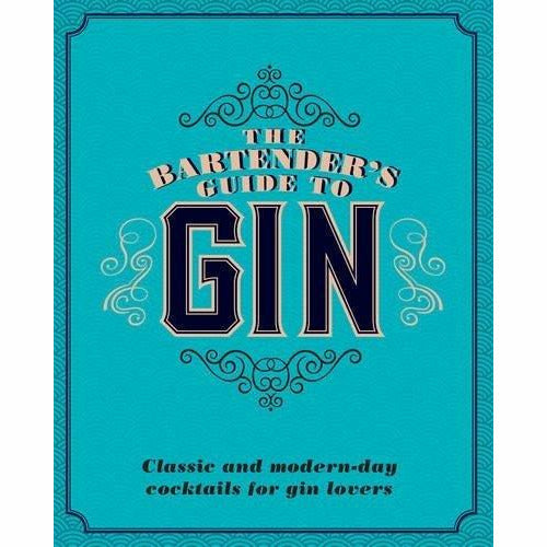 Bartenders guide to gin, gin the manual, gin tonica, 101 gins to try before you die 4 books collection set - The Book Bundle