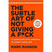 The Subtle Art of Not Giving a F*ck & The Power of NO  2 Books Collection Set - The Book Bundle