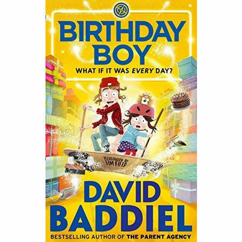 David Baddiel Collection 7 Books Set (Parent Agency, Head Kid, Birthday Boy, The Person Controller, AniMalcolm, Taylor Turbochaser, Future Friend) - The Book Bundle