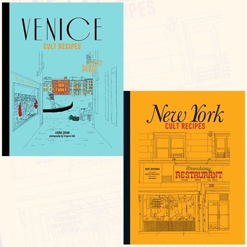 Venice and New York Cult Recipes Collection 2 Books Bundle Collection - The Book Bundle