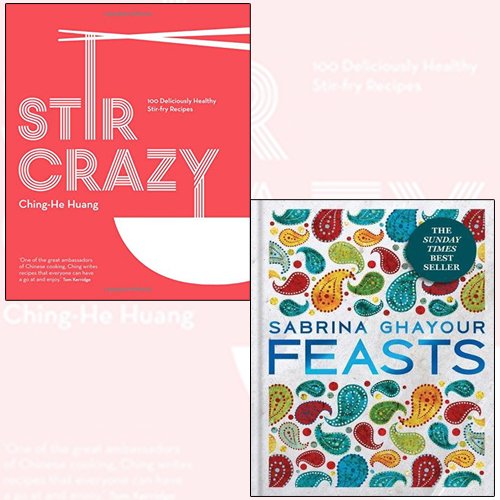 Stir Crazy,Feasts 2 Books Collection Set - 100 deliciously healthy stir-fry recipes,Persiana & Sirocco - The Book Bundle