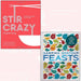 Stir Crazy,Feasts 2 Books Collection Set - 100 deliciously healthy stir-fry recipes,Persiana & Sirocco - The Book Bundle