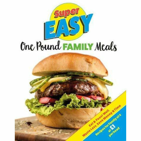 Fast and Fresh One Pound Meals, Vegan One Pound Meals, Super Easy One Pound Family Meals, 5 Simple Ingredients4 Books Collection Set - The Book Bundle