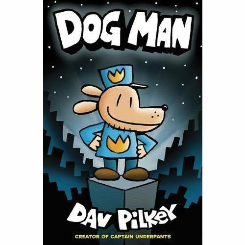 Dav Pilkey Adventures of Dog Man Series 1-6 Books Collection Set - The Book Bundle