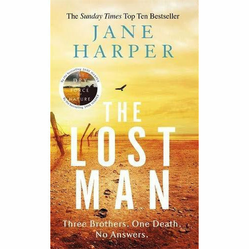 Jane Harper Collection 3 Books Set (The Lost Man [Hardcover], Force of Nature, The Dry) - The Book Bundle
