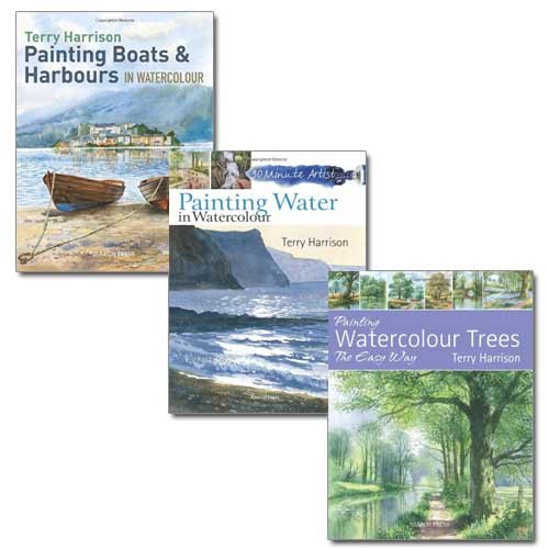 Painting Watercolour Collection 3 Books Set - The Book Bundle