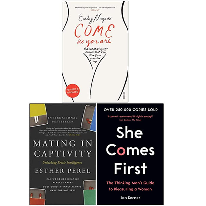 Come as You Are, Mating in Captivity, She Comes Firs 3 Books Collection Set - The Book Bundle
