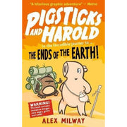 Pigsticks and Harold Series 4 Books Collection Set by Alex Milway - Lost in Time, The Pirate Treasure, The Ends of the Earth, The Tuptown Thief - The Book Bundle