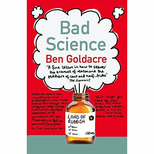 Paperback of "Bad Science" by Ben Goldacre, a non-fiction book on critical thinking and science literacy, published by Fourth Estate.