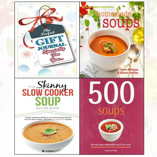 Women's Institute: Homemade Soups and 500 Soups 3 Books Bundle Collection - The Book Bundle