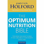 Patrick Holford 2 Books Collection Set (Optimum Nutrition for Vegans,The Optimum Nutrition Bible) - The Book Bundle