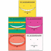 Assassination Classroom 5-book collection set by Yusei Matsui, paperback fiction series from VIZ Media LLC.