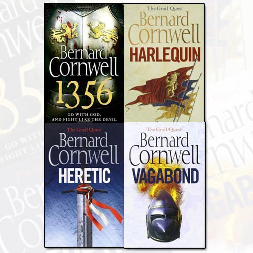 The Grail Quest Collection Bernard Cornwell 4 Books Set Pack - The Book Bundle