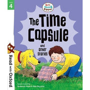 Read With Oxford Phonics Stage 4 Biff, Chip & Kipper book set by Roderick Hunt and Alex Brychta, featuring four paperback fiction books.