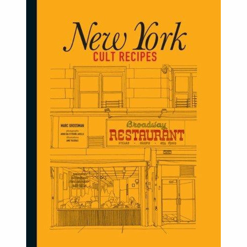 Three hardcover books from the New York Capital of Food collection by Lisa Nieschlag and Lars Wentrup, featuring Christmas recipes and stories.