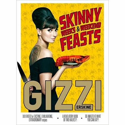 Gizzi Erskine  4 Books Collection Set (Restore: Over 100 new, delicious,Season's Eatings,Healthy Appetite,Skinny Weeks and Weekend ) - The Book Bundle