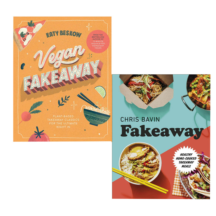 Fakeaway, Vegan Fakeaway 2 Books Collection Set - The Book Bundle
