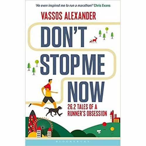 Vassos Alexander 3 Books COllection Set (How to Run a Marathon , Running Up That Hill  & Don't Stop Me Now: 26.2 Tales ) - The Book Bundle