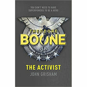 Hachette Theodore Boone series books 1-7 box set by John Grisham, featuring colorful covers and spines of the mystery novels