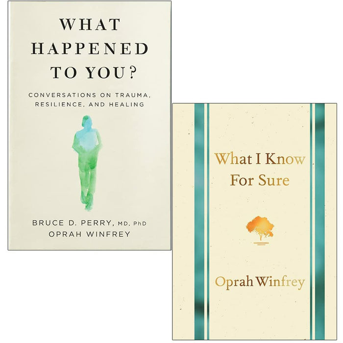 What I Know for Sure & What Happened to You? By Oprah Winfrey 2 Books Collection Set - The Book Bundle