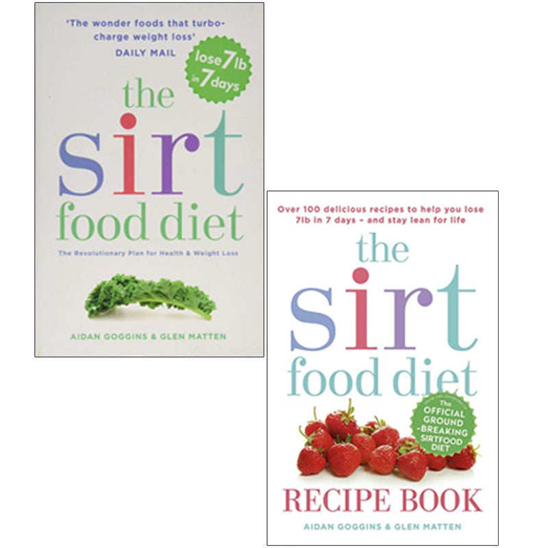 The sirtfood diet, the sirtfood diet recipe book 2 books collection set new - The Book Bundle