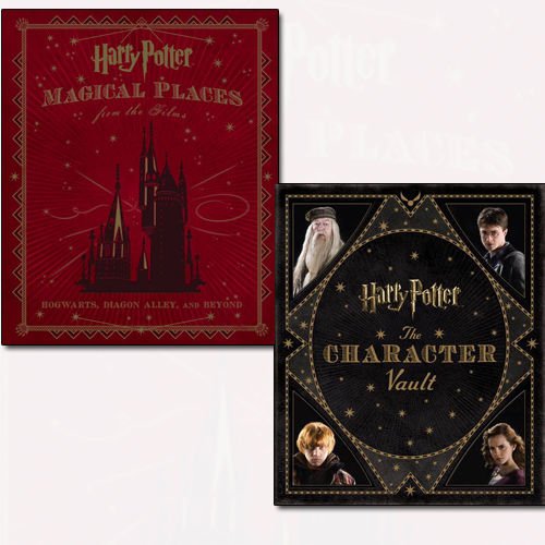 Magical Places and The Character Vault 2 Books Bundle Harry Potter Collection - The Book Bundle