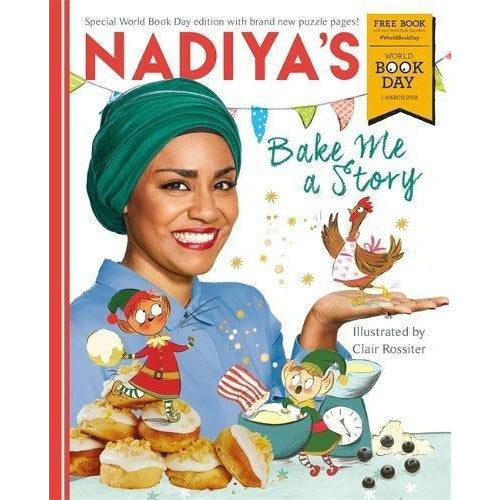 Finding My Voice & Nadiya's Bake Me a Story World Book Day By Nadiya Hussain 2 Books Collection Set - The Book Bundle