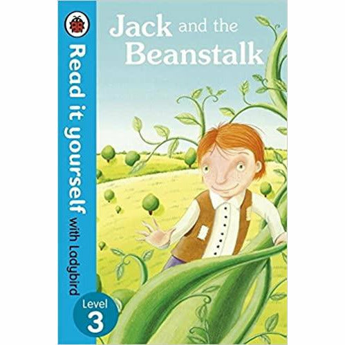 Read it Yourself with Ladybird - Level 3: 6 Books  Box Set (Jack and the Beanstalk,Rapunzel,Elves,Jungle,Aladdin,Hansel) - The Book Bundle