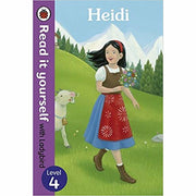 Read it Yourself with Ladybird Level 4: 6 Books Box Set (Heidi, Mermaid, Snow White, Piper, Wizard, Alice) - The Book Bundle