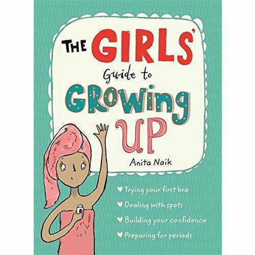 Girls guide to growing up, self-esteem and being you and queen bees drama queens & cliquey teens 3 books collection set - The Book Bundle