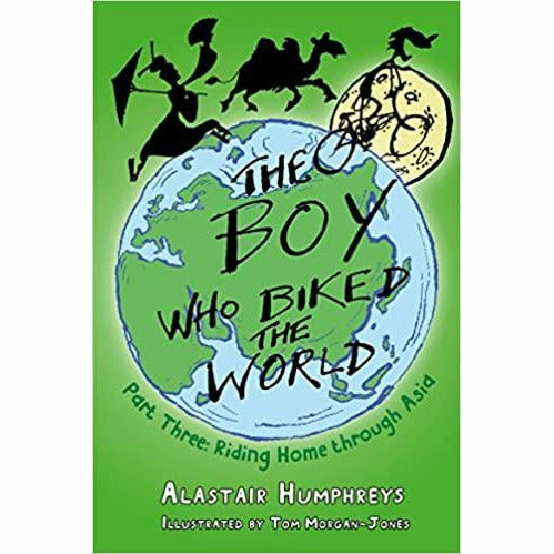 Alastair Humphreys The Boy Who Biked the World Part 1-3: 3 Books Collection Set - The Book Bundle